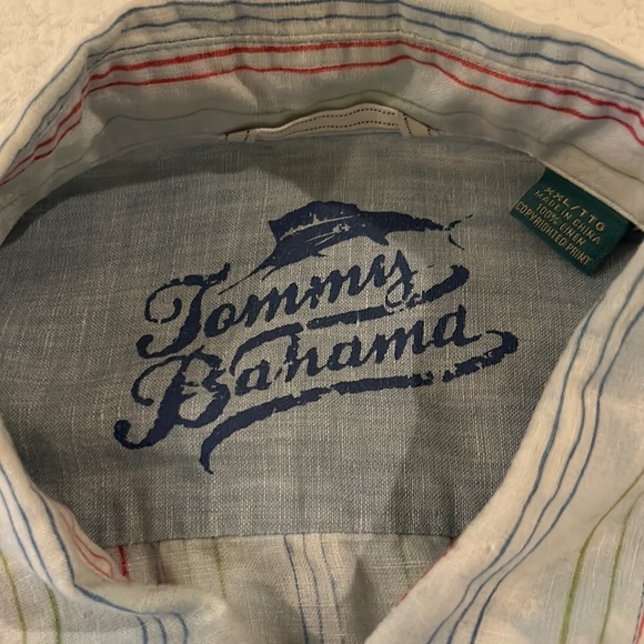 Tommy Bahama Relaxed Fit 100% Linen XXL - Picture 9 of 11
